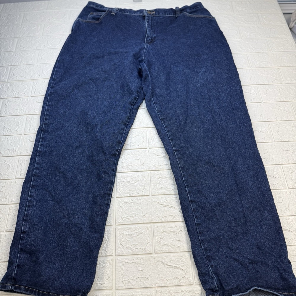 Wrangler Blues Classic Fit Blue Jeans Light Wash 20x32 10WB902GI